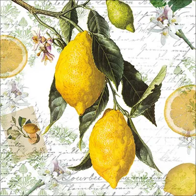 Immagine prodotto di Tovaglioli 33x33 cm - Lemon