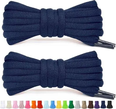 Imagen del producto de Bandas para zapatillas deportivas, 18 colores, de 60 cm a 200 cm: cintas de repuesto resistentes