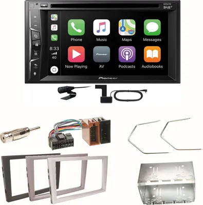 Produktbild von Pioneer AVH-Z3200DAB Carplay DAB Einbauset für Opel Vectra C Signum Corsa Combo