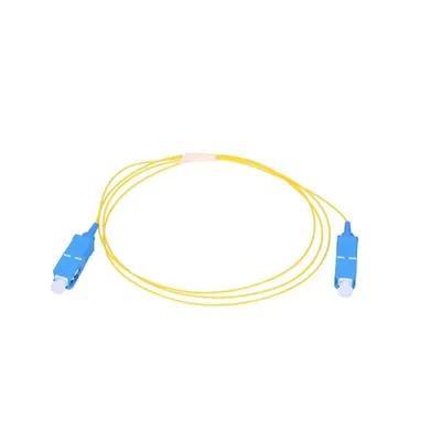 Zdjęcie produktu dla Extralink PATCHCORD SC/UPC-SC/UPC SM G.657A SIMPLEX 900UM 1M Kabel światłowodowy FTTH G.657.A1 Żółty