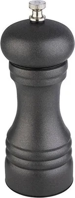 Produktbild von APS 40556 Salzmühle GUNMETAL, Edelstahl, Mahlwerk Kohlenstoffstahl, Ø 6 cm, Höhe 15,5 cm, grau