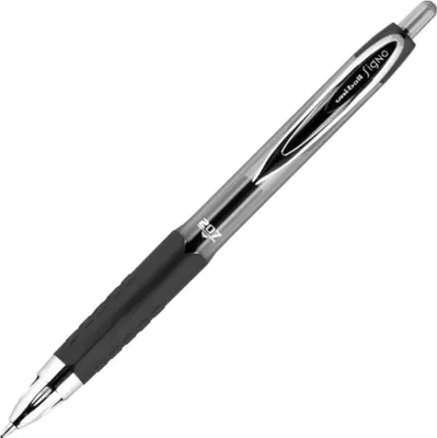 Produktbild von Uni UMN 207E Schwarzer Kugelschreiber