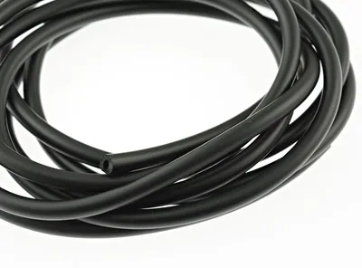 Produktbild von Vintageparts 2 m Hohlgummiband schwarz unelastisch 5 mm