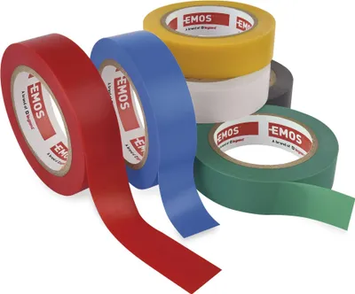 Isolierband PVC 15mm/8m-Farbmix