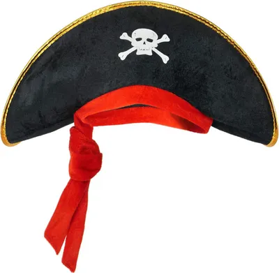 Produktbild von Piratenset für Kinder - Piratenhut + Augenklappe für Verkleidungen und Karneval