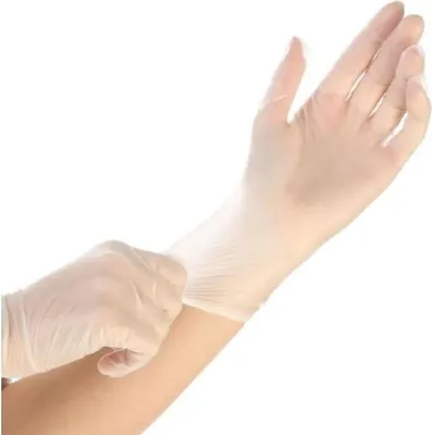 Immagine prodotto di Hygostar 2691 Vinylhandschuhe Classic transparent Gr. 9/L gepudert(T)