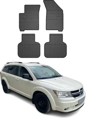 Obrázek produktu pro 2008-2020 Dodge Journey podlahové rohože gumové černé 4 ks