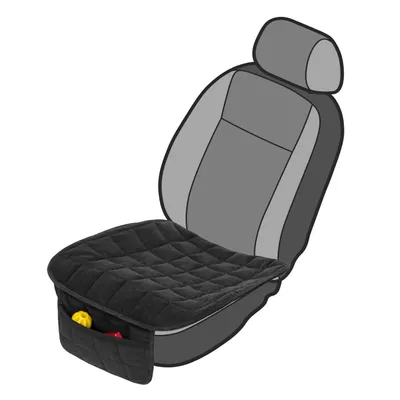 Produktbild von Pillowprim Schutzmatte Auto Sitz – 2in1 Sitzauflage & Schutz für Vordersitz – Universalgröße – mit Tasche –