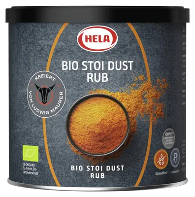 Obrázek produktu pro HelaStoi Dust Rub kořenící směs pro grilování a BBQ, 370g