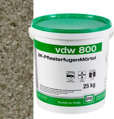 Produktbild von VDW 800 Fugenmörtel, Natur, 25 Kg