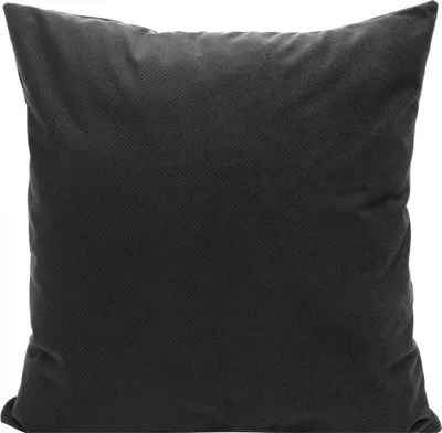 Produktbild von Dekorativer Kissenbezug Sofakissen MILO schwarz 45x45