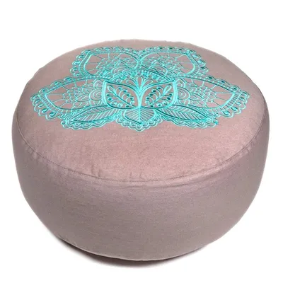 Produktbild von Meditationskissen Lotus Baumwolle (ocs) – 33x17cm; ±2300g