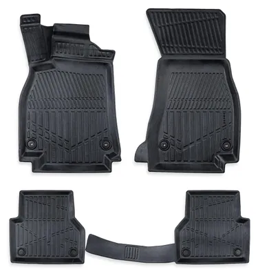 Immagine prodotto di Set di 4 tappetini in gomma 3D per l'abitacolo Erpassan - AUDI A6 (C8) 2018+