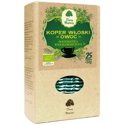 Produktbild von HERBATKA OWOC KOPRU WŁOSKIEGO  (25 x 2 g) 50 g - DARY NATURY