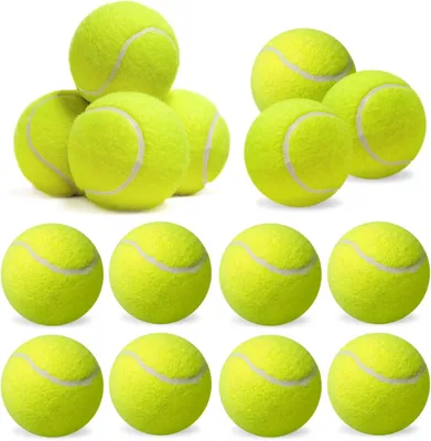 Produktbild von Tennisbälle 15 Stück, 6.3 cm, für Kinder, für Tennistraining