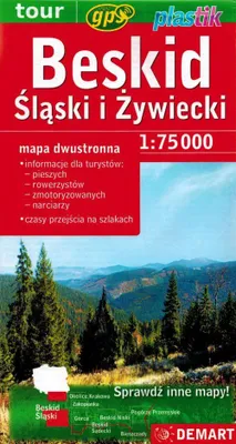 Image de Beskid Śląski i Żywiecki - carte touristique 1:75 000