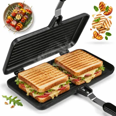 Immagine prodotto di Solidchoice - Padella a doppia faccia per una cucina versatile