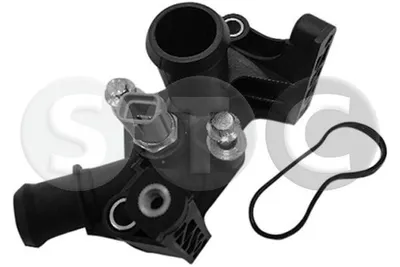 Produktbild von STC T445031 Kühlmittelflansch für FORD Fiesta Mk5 Schrägheck (JH1, JD1, JH3, JD3) Wasserflansch