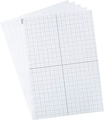 Zdjęcie produktu dla Sizzix 664927 Samoprzylepne arkusze z siatką 5 szt.