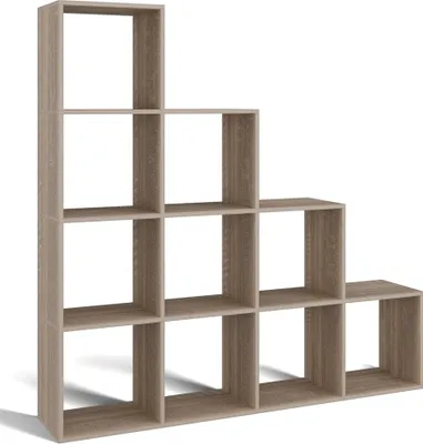Produktbild von raumhirsch Modernes Würfelregal STEP mit 10 Fächern