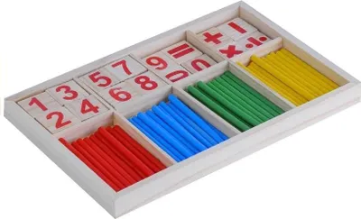 Image de Kit pédagogique en bois pour apprendre les mathématiques