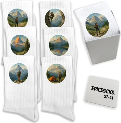 Produktbild von epicsocks Höhenrausch Socken in 37-41 im