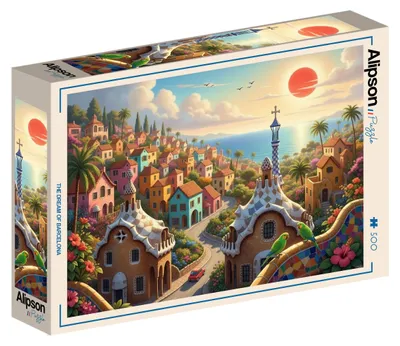 Obrázok produktu pre ALIPSON Puzzle, "Sní o Barcelone", 500 dielikov