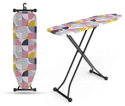 Image de hausleben : planche à repasser, support pour fer à repasser.
Bügeltisch : table à repasser.
Ironing Board : planche à repasser.
- Pliable, planche à repasser, planche à repasser pour centrale vapeur, réglable en hauteur (rose)