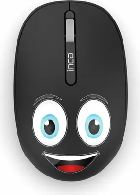 Immagine prodotto di Inca Weeny Mouse ergonomico senza fili 1200DPI 2,4 GHz nero