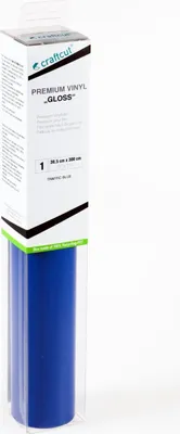 Produktbild von craftcut G37 Plotterfolie glänzend TRAFFIC-BLUE 30,5 x 300 cm