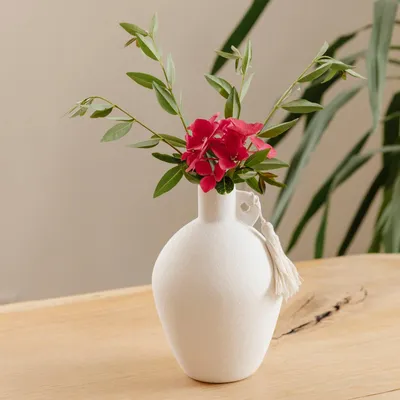 Produktbild von Vase Bruny - weiß