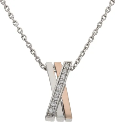 Produktbild von JuwelmaLux Anhänger 925/000 Sterling Silber mit synth. Zirkonia JL10-02-3286