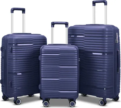 Produktbild von Barut PP Reisekofferset Navyblau MS-19062