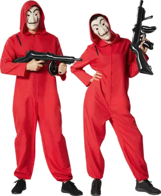 Produktbild von dressforfun® Unikostüm maskierte Bankräuber