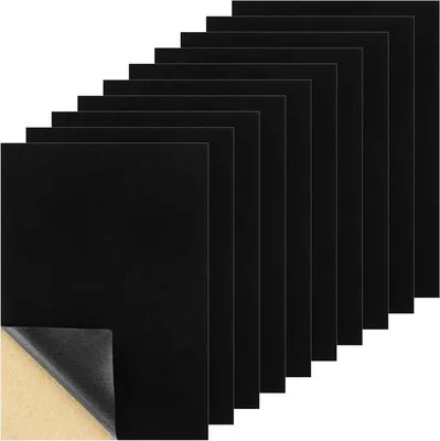 Produktbild von Selbstklebende Viltblätter schwarz 10 Stück