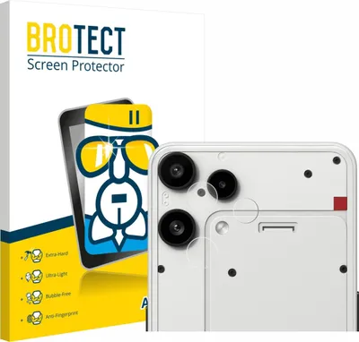 Produktbild von BROTECT Schutzglas für Nothing Phone (3a) Lite (NUR Kameraschutz) Schutzfolie Panzer Folie Glas Display Schutz klar