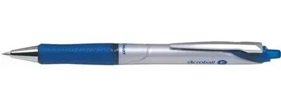 Guľôčkové pero, 0,25 mm, stáčací mechanizmus, kovový klip, PILOT "Acroball", modré