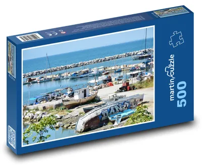 Obrázok produktu pre Puzzle 500 Prístav v Solúne - martinpuzzle