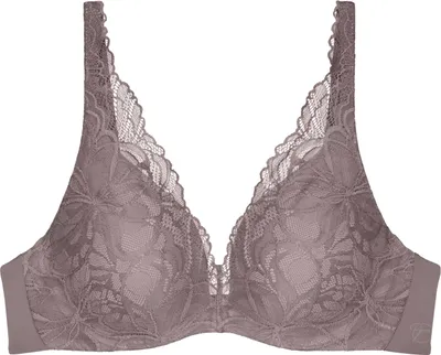 Produktbild von Triumph Body Make-Up Illusion Lace WP, Farbe: Pigeon Grey 9J/3091, Größe: 85D Bügel-BH mit Einlage