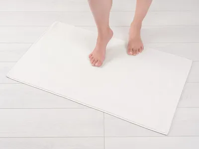 Produktbild von Hammetex Badematte 51x86 cm – 100% Baumwolle, 1200 GSM, , rutschhemmend