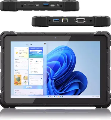 Immagine prodotto di Tablet industriale - Tablet robusta - Tablet resistente - Tablet da 10,1 pollici - Tablet per uso esterno - Windows 11 Pro