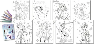 Image de Set de coloriages et d'autocollants Frozen