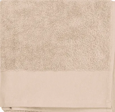Produktbild von Frottee Handtuch aus 100 % biologischer Baumwolle mit Boucléwolle, 100 x 50 cm
