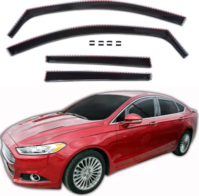 Image de GP Déflecteurs Deflecteurs D'Air Pour Ford Mondeo 2015-2022 5 Portes Hatchback 4pcs, Aérodynamique, Montage Facile