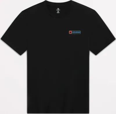 Produktbild von Converse T-Shirt mit Logo-Print, Schwarz