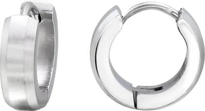 Produktbild von Klappcreolen Ohrringe 316L Chirurgenstahl 13mm
