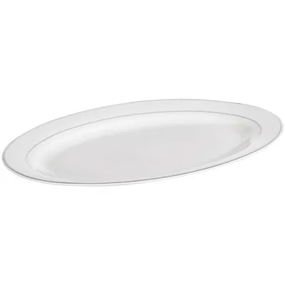 Immagine prodotto di AMBITION Aura Silver 30,5x21cm - Piatto/ciotola/piatto di servizio in porcellana