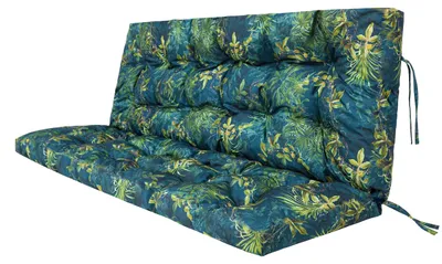 Produktbild von Kissen für Gartenschaukel oder Gartenbank, 120 cm, mit Rückenlehne, wasserfest