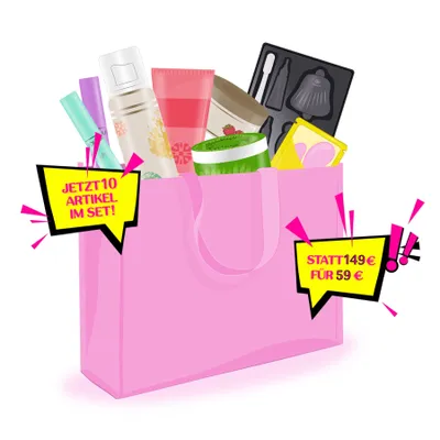 Immagine prodotto di Cofanetto regalo bellezza donna 10 pezzi a 59€ invece di 149€
