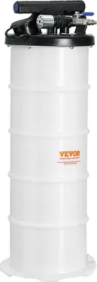 Produktbild von Flüssigkeitsabsauger, 6,5 Liter (1,74 Gallonen), pneumatischer/manueller Ölwechsler, Vakuum-Flüssigkeitsabsauger mit Messstab und Saugschlauch, Ölabsauger-Wechselpumpe für Kfz-Flüssigkeiten, Vakuum-Evakuierung